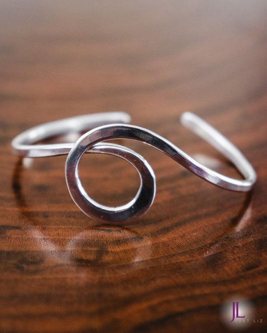 Sterling Silver Freeform Bracelet