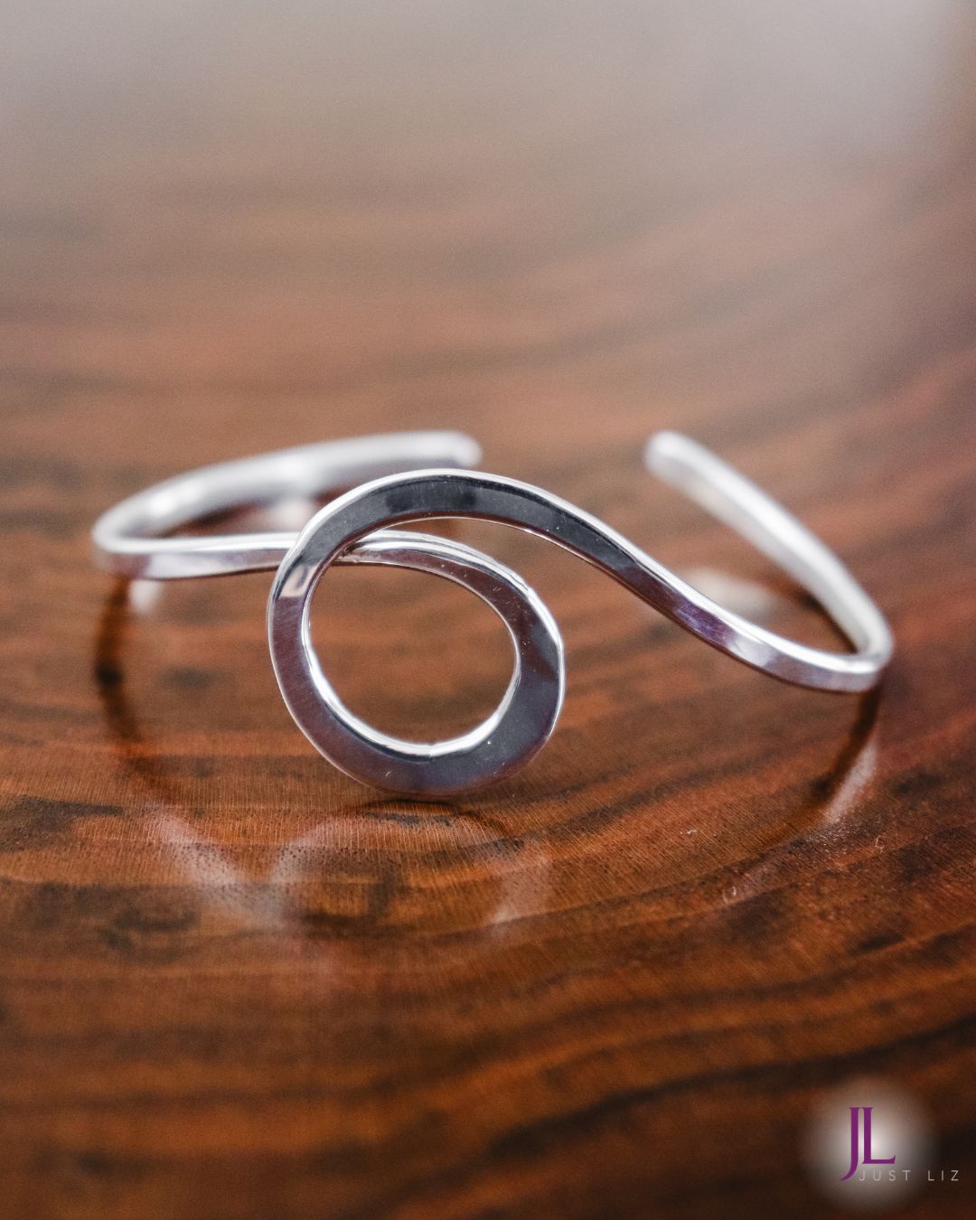 Sterling Silver Freeform Bracelet
