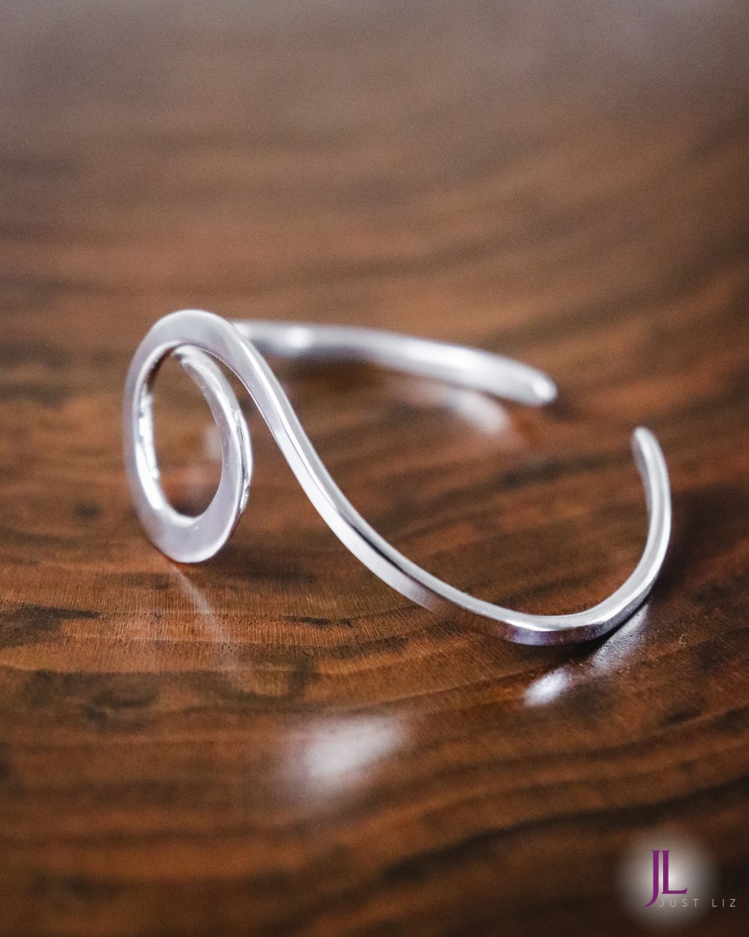 Sterling Silver Freeform Bracelet