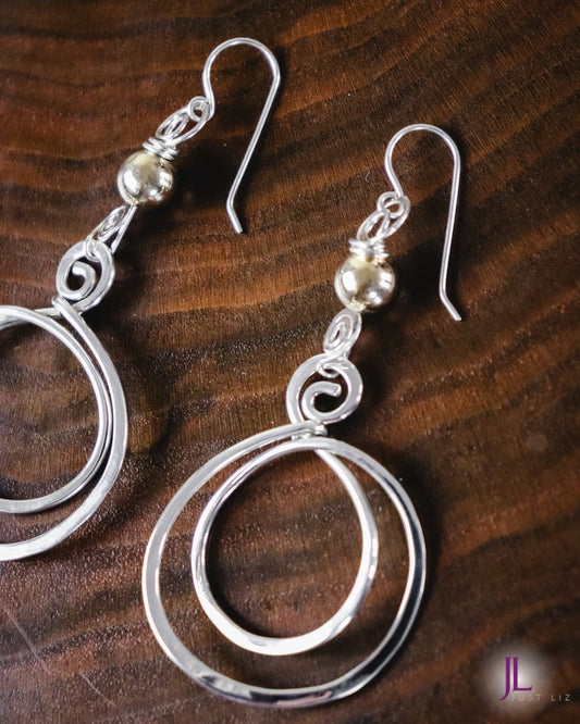 Sterling Silver Dangle Earrings