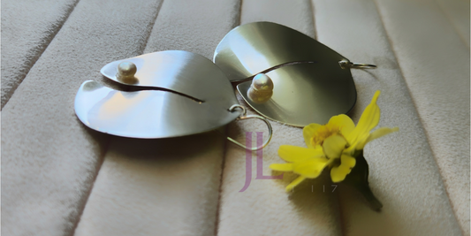 Sterling Silver Pearl Earrings