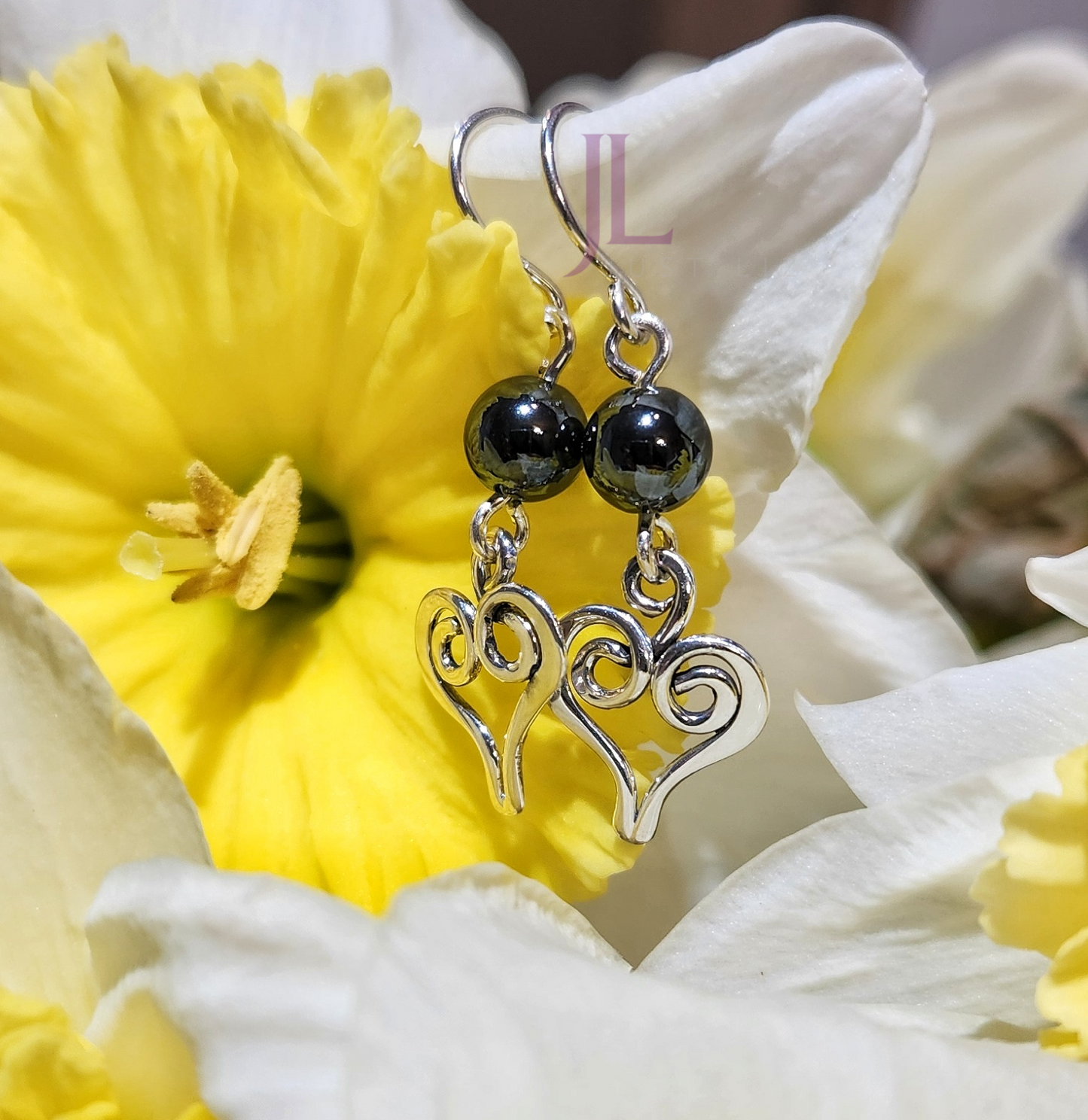 Sterling Silver Heart Earrings