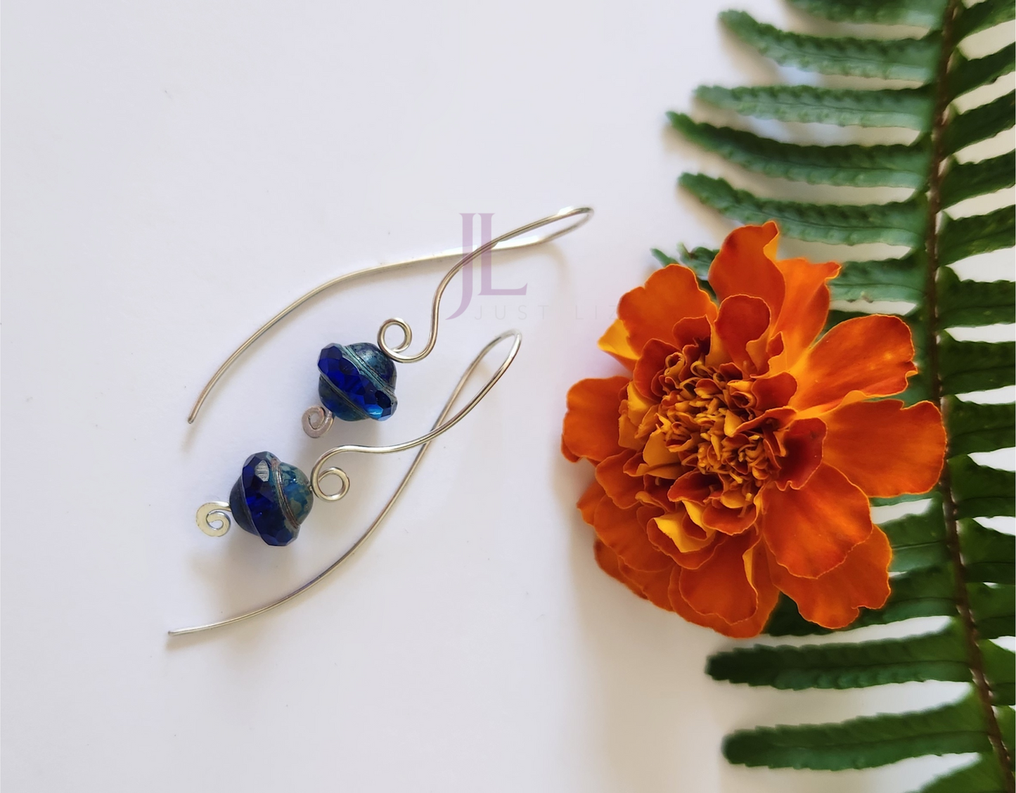 Czech Glass Drop Earrings