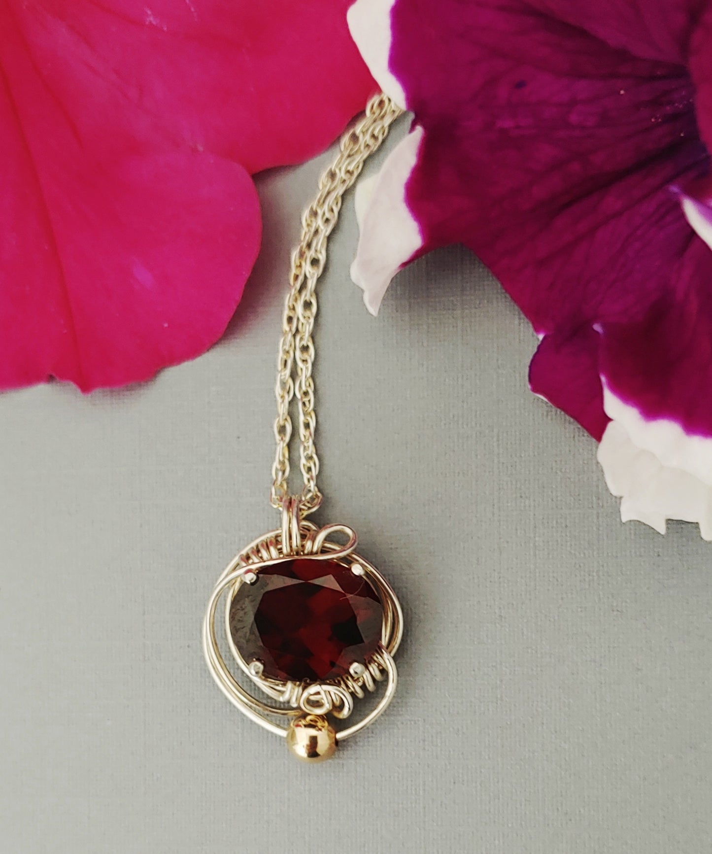 Garnet Pendant