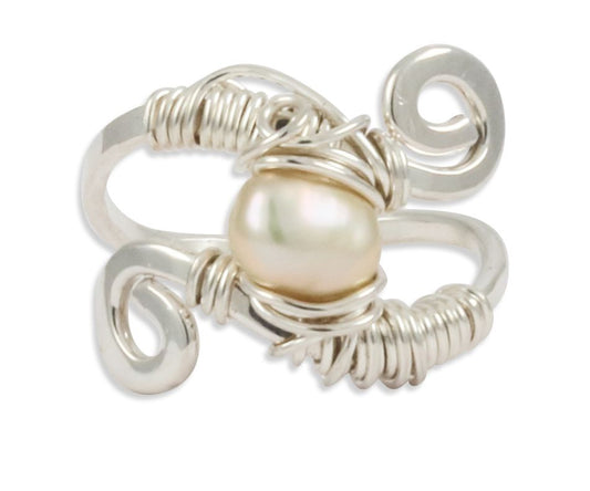 Baroque Pearl Ring